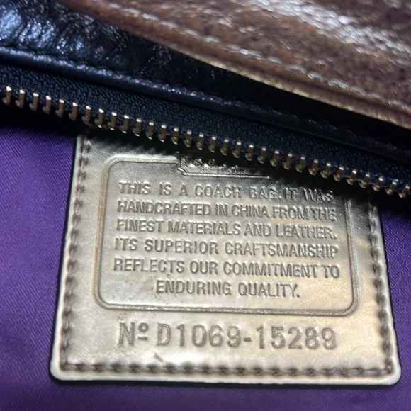 Coach Poppy Leather Jazzy -15289 - Licorice